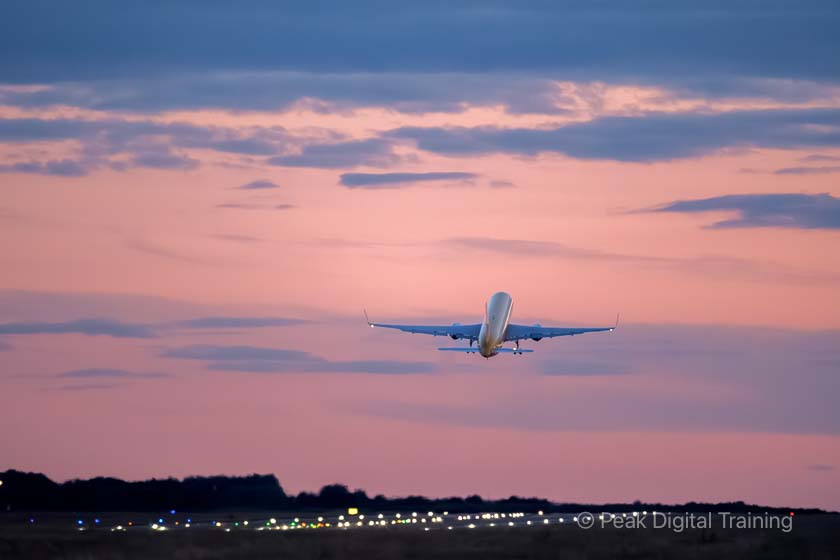 Aviation photography workshops in the East Midlands UK. Photo © Chris James
