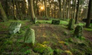 Peak District stone circle. Photo © Chris James